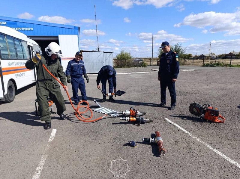 В Павлодарской области проверили трассовые медико-спасательные пункты