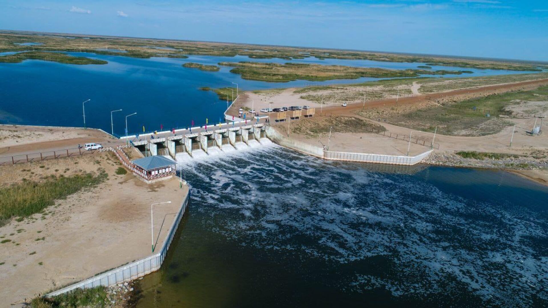 В северной части Аральского моря увеличился объем воды