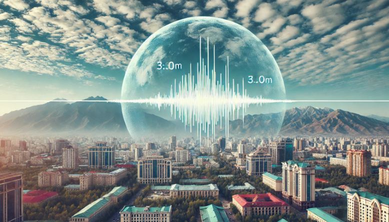 Землетрясение произошло в Алматы