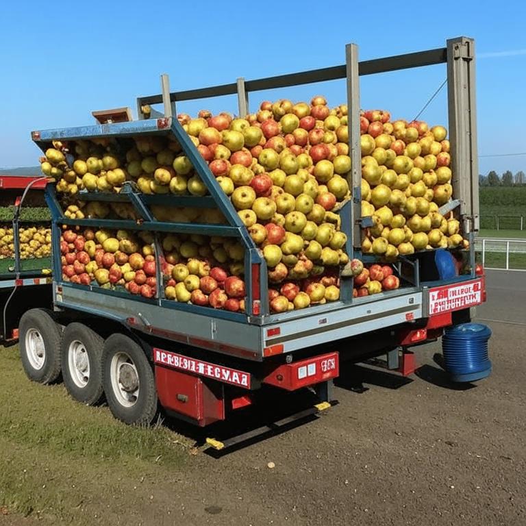 Яблоки из Европы незаконно держали на границе Казахстана