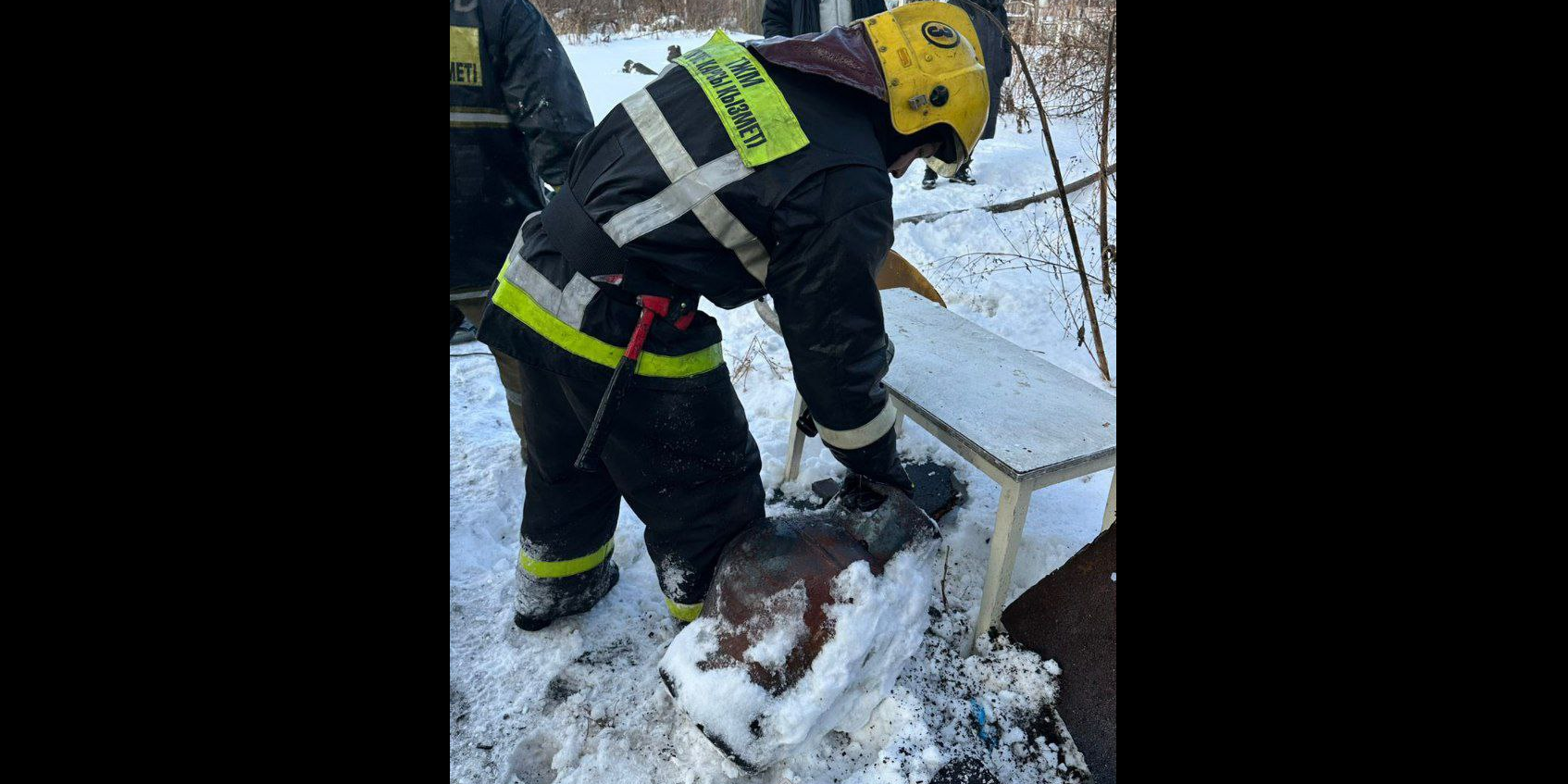 Три газовых баллона вынесли во время пожара в Астане