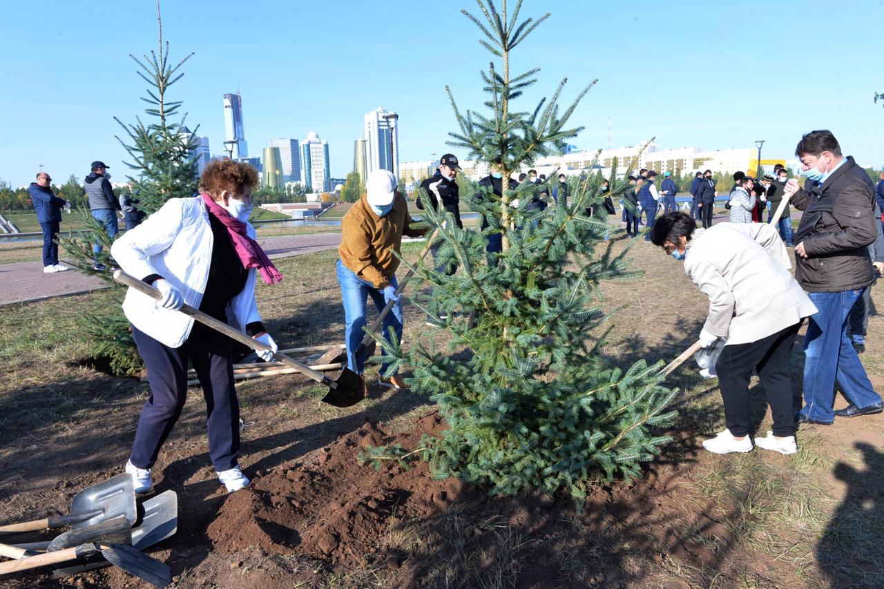 Депутаты Мажилиса приняли участие во всемирной акции «World cleanup Day» 