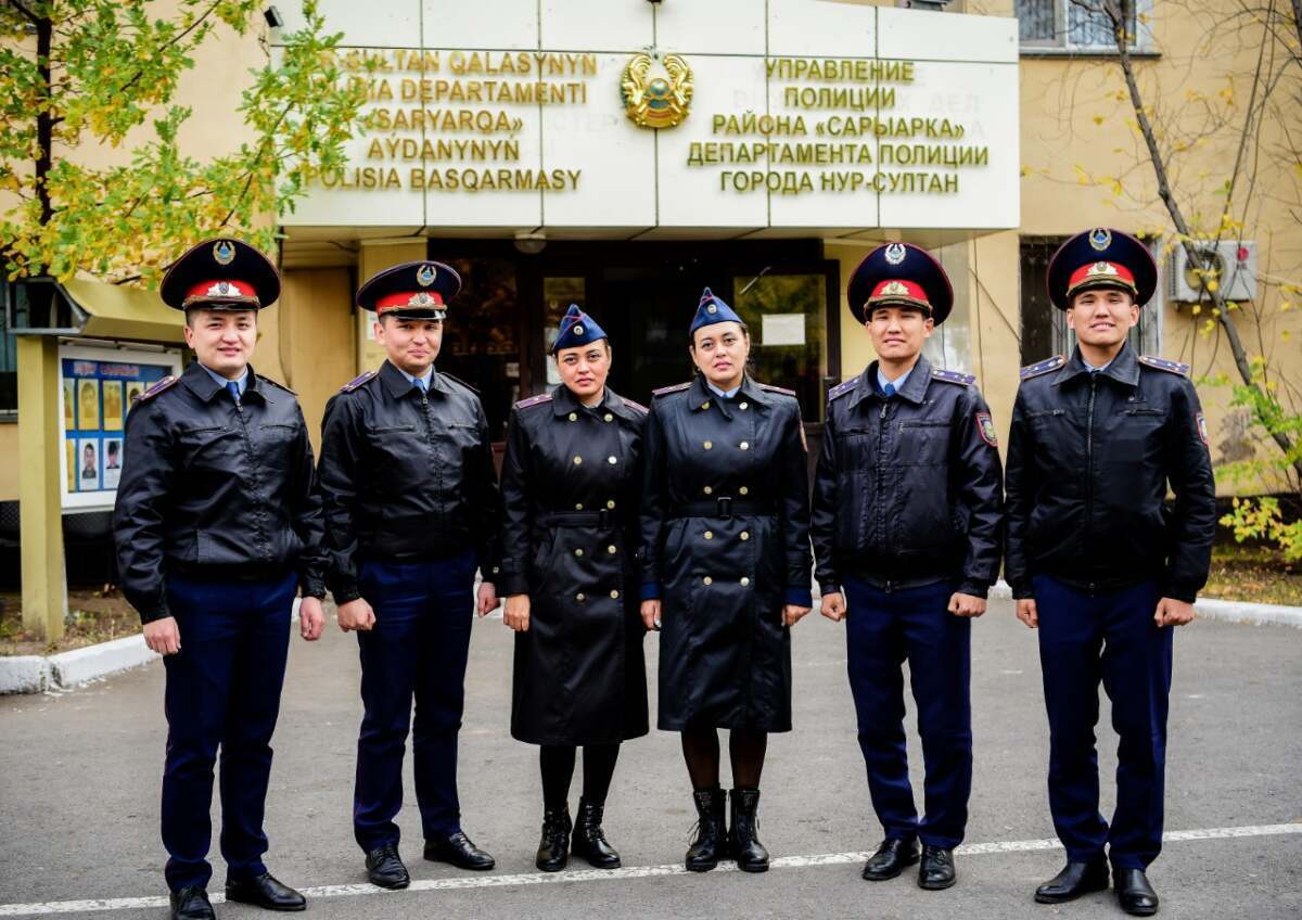 Cразу три пары близнецов работают в полиции Нур-Султана