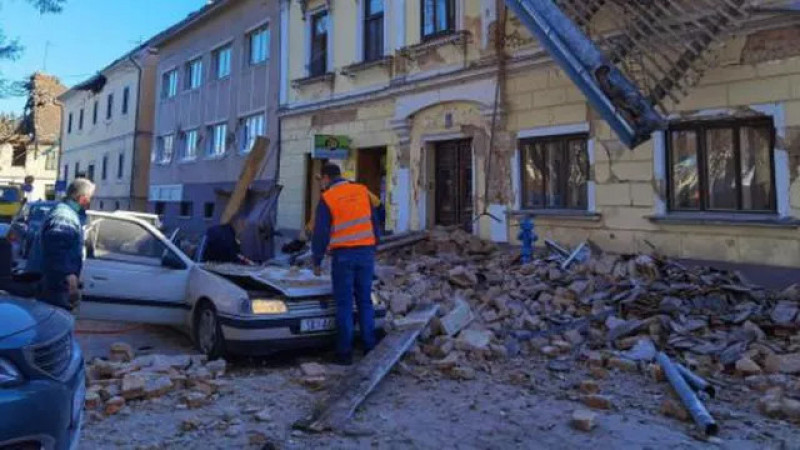 В Хорватии произошло разрушительное землетрясение