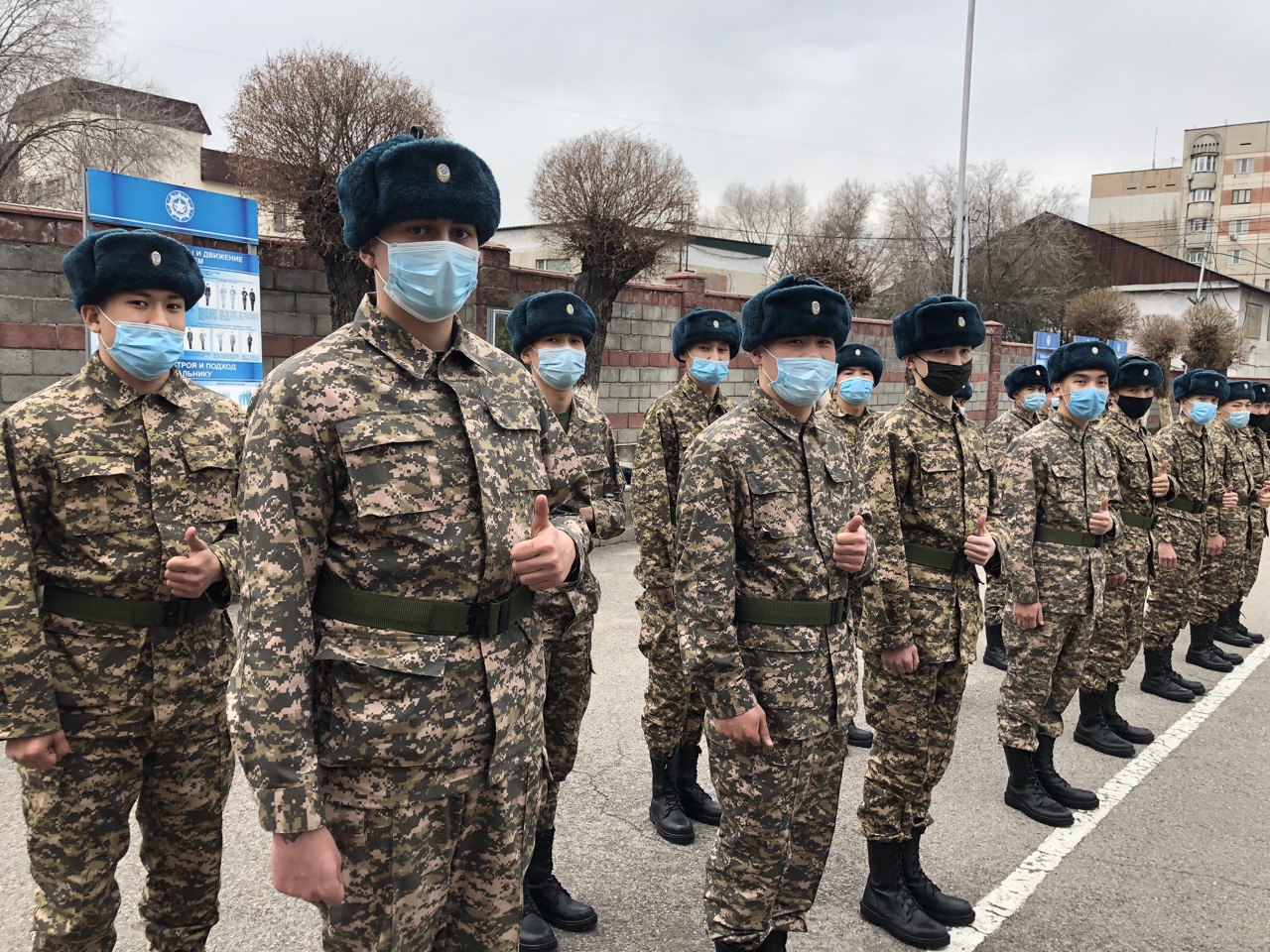 Алматинские призывники отправились служить в Вооруженные Силы