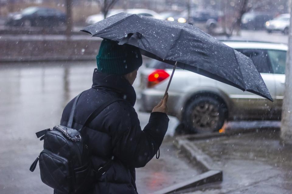 В РК на выходные ожидает дождь со снегом