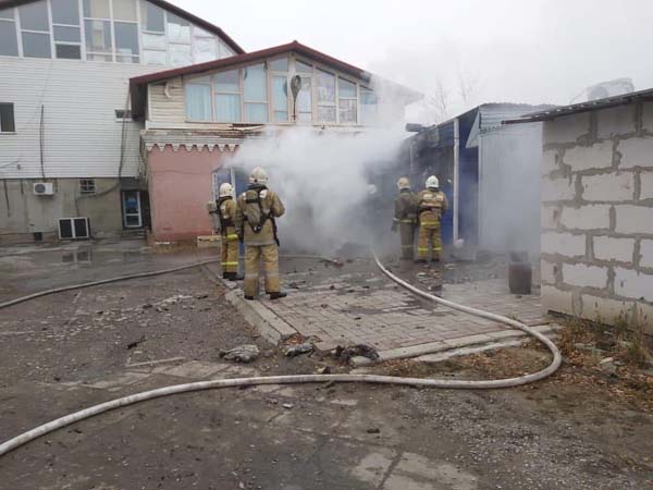 Газовый баллон взорвался в денерной в центре Костаная