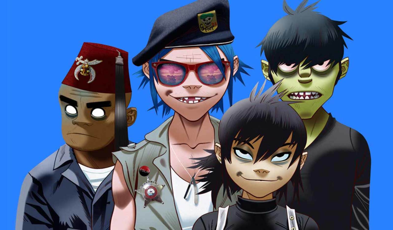 Netflix работает над фильмом о группе Gorillaz