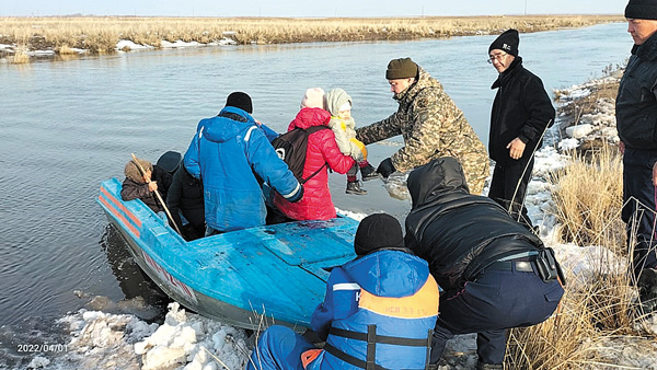 На границе с Россией казахстанское село превратилось в Венецию