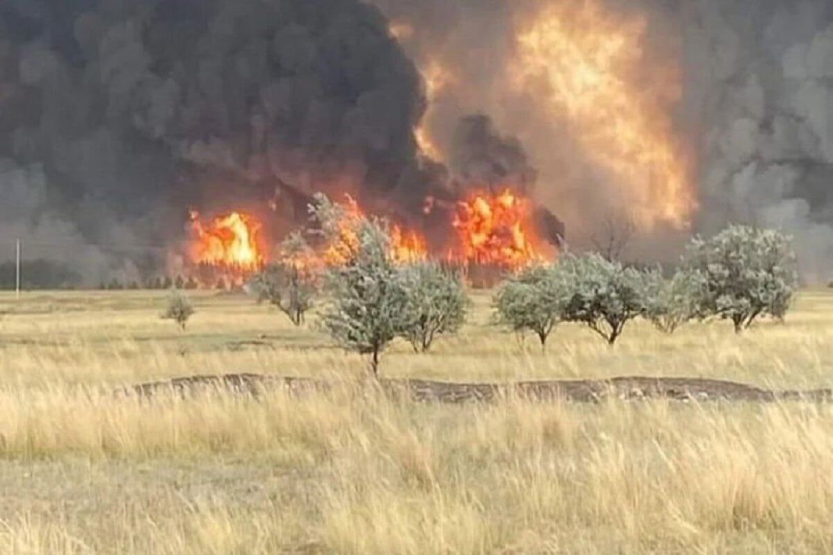 Число пострадавших во время пожара в Костанайской области выросло до 10 человек