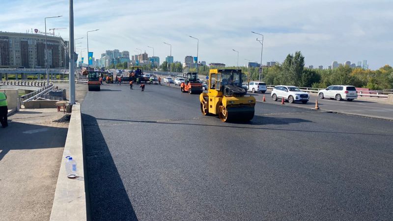 В столице перекроют движение на мосту по улице Сарайшык