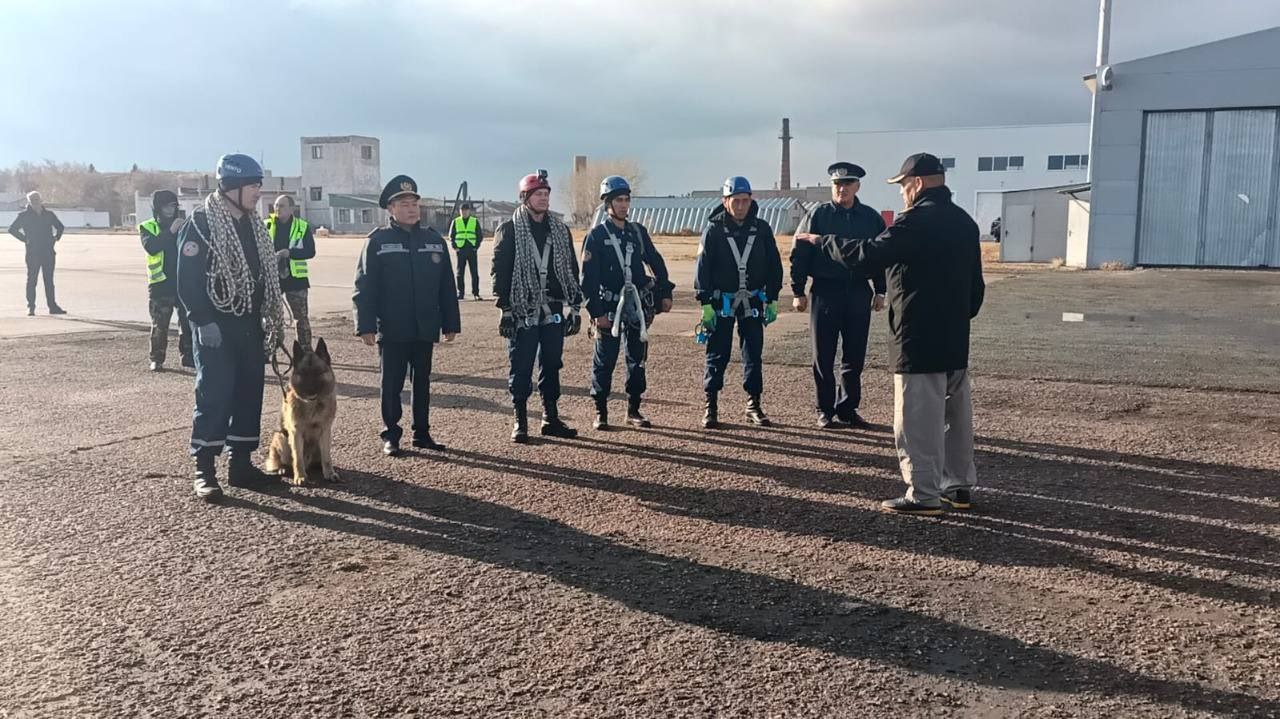 Координационные учения по поиску и спасанию прошли в Кокшетау