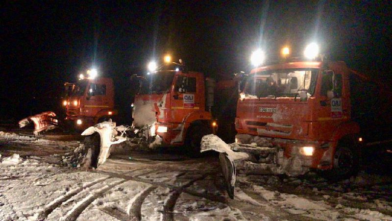 На трассах в  Жамбылской и Туркестанской областях сняты ограничения для проезда