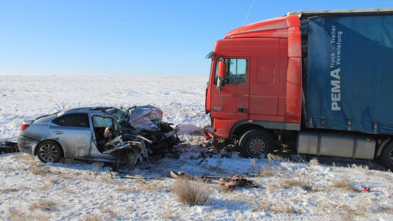 В Кызылординской области в ДТП погибли два человека