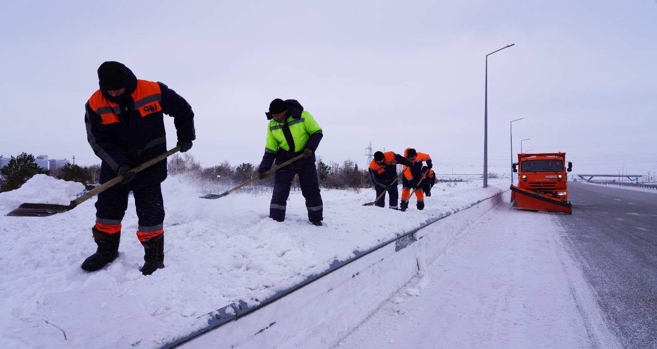 В СКО приняли дорогу без асфальта 