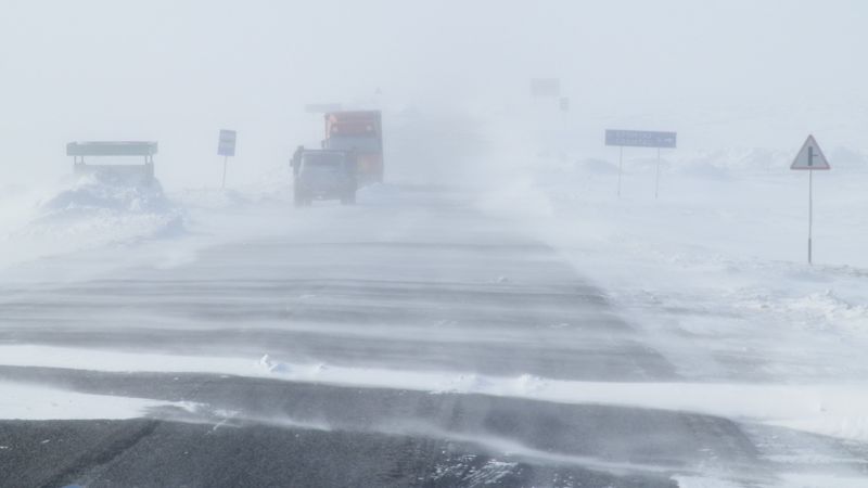 В Костанайской области из-за непогоды закрывают трассы