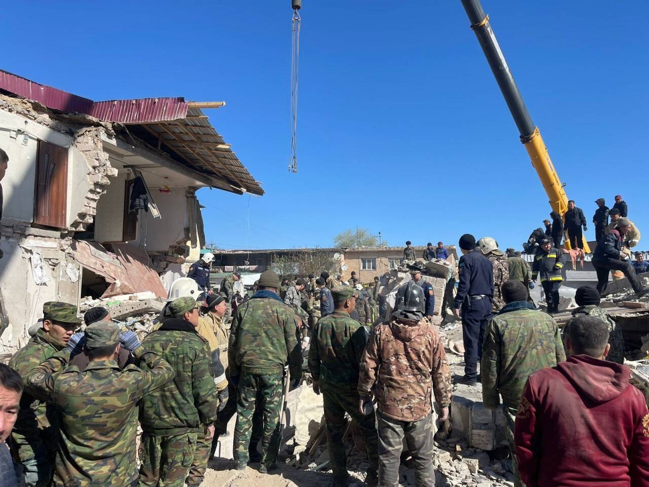 В Жанаозене из-за взрыва газового баллона число жертв возросло до четырех человек