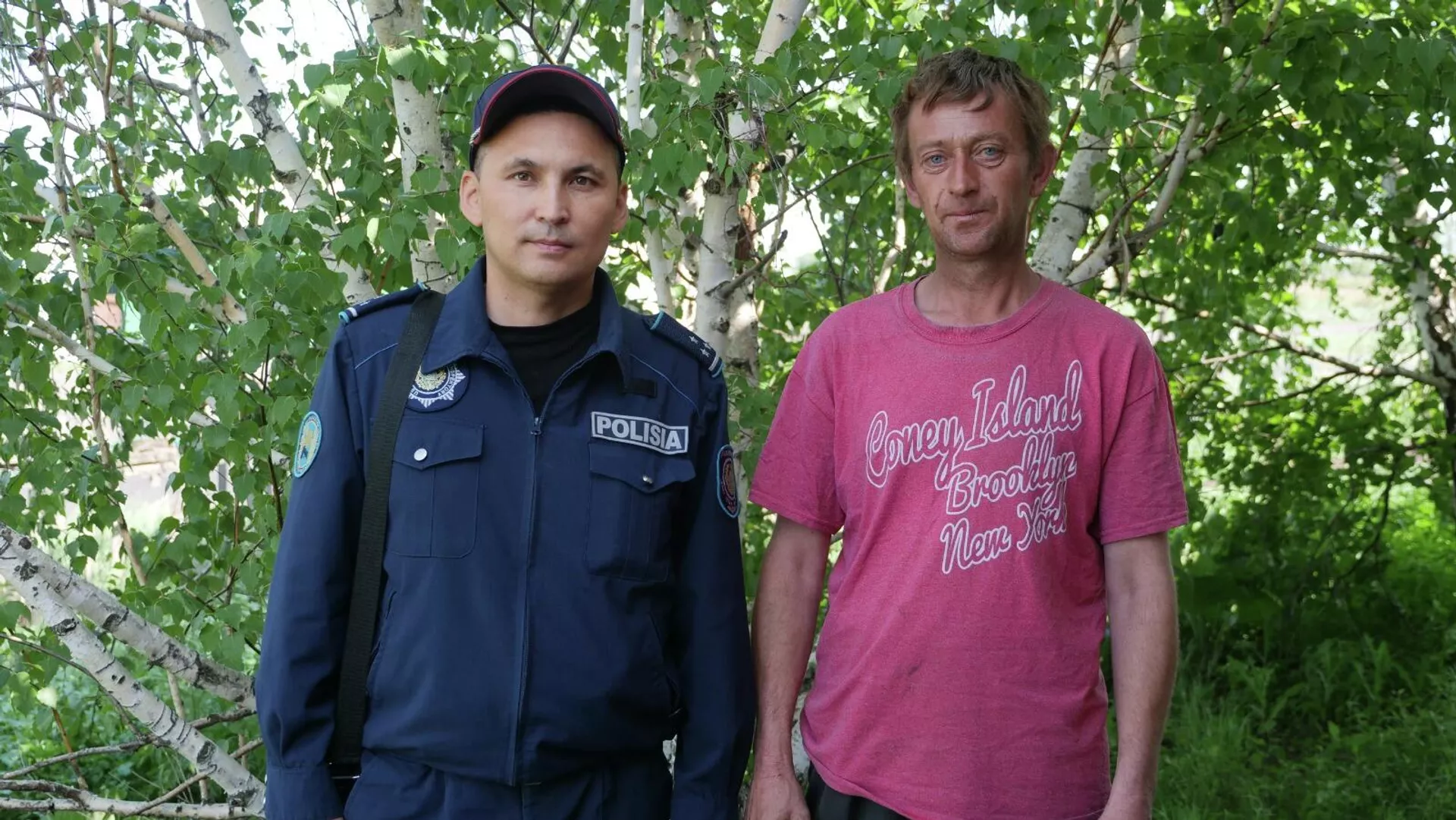 Полицейский спас утопающего на севере Казахстана