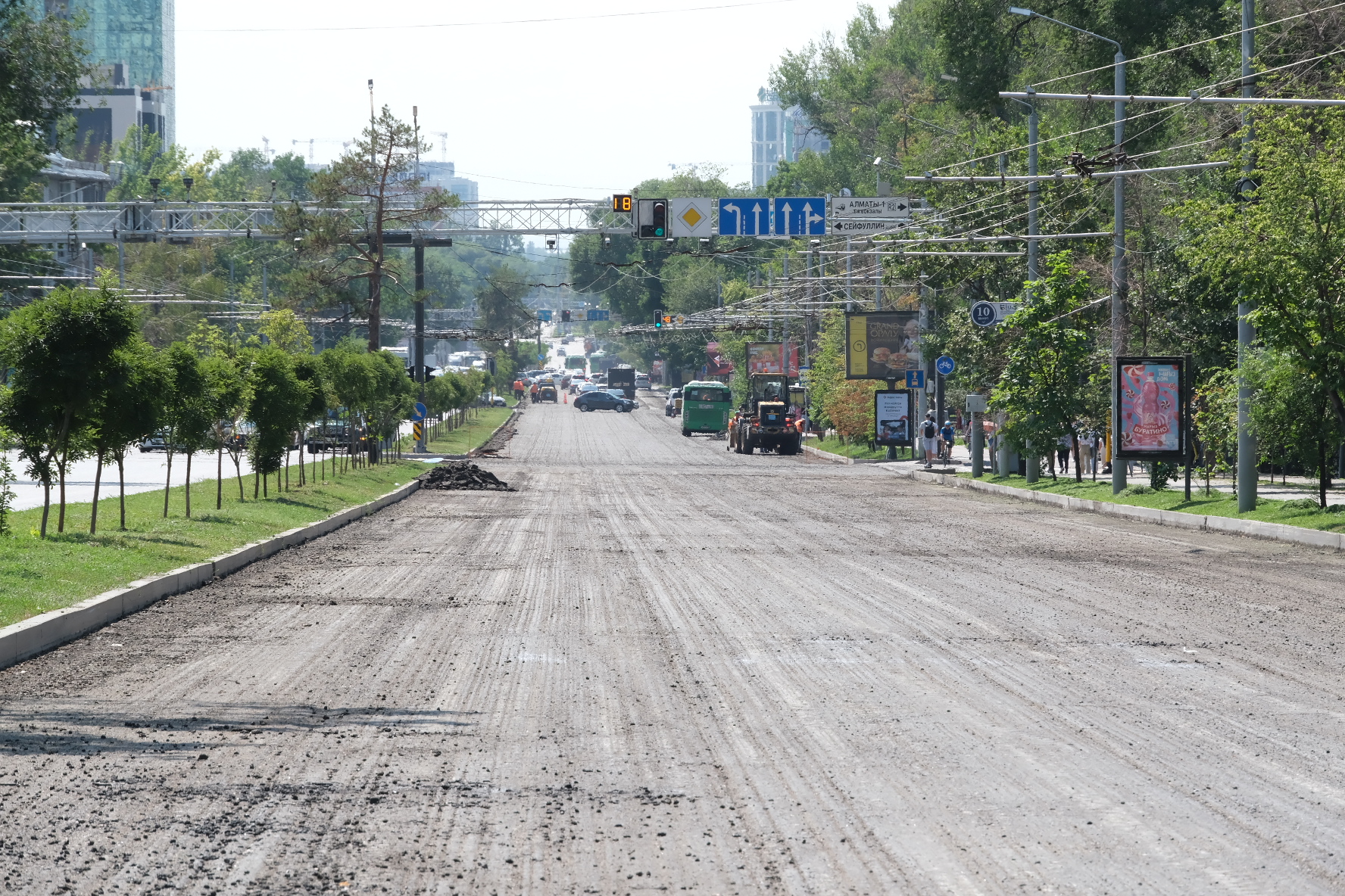  В Алматы перекроют участок проспекта Абая 