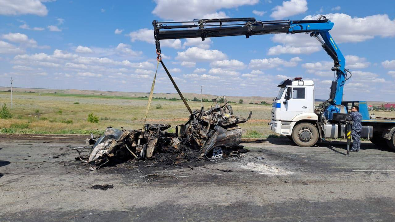 Трое человек погибли в ДТП в Актюбинской области