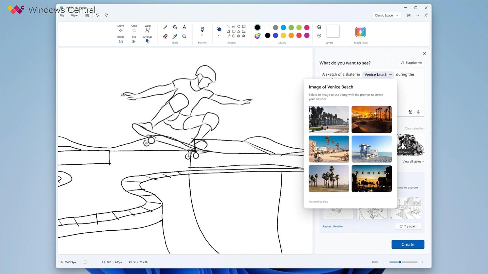 В Microsoft Paint для Windows 11 добавят алгоритмы ИИ для работы с изображениями