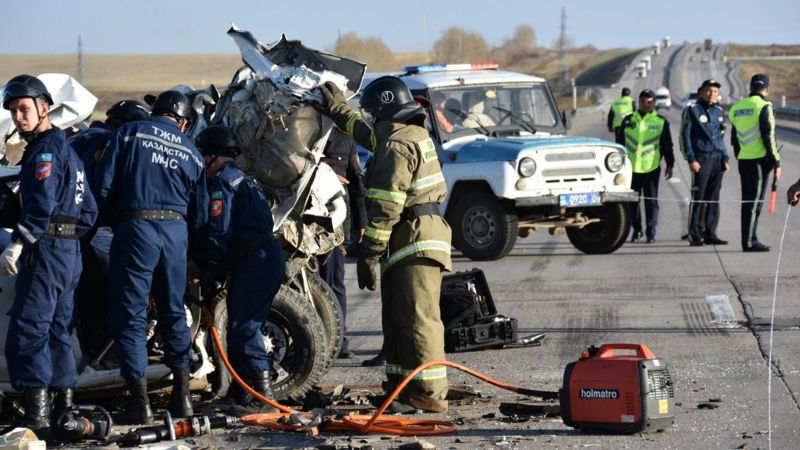 ️Пять человек погибли в ДТП на трассе Караганда-Астана 