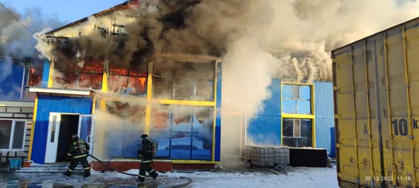 В костанайской гостинице женщина погибла в пожаре