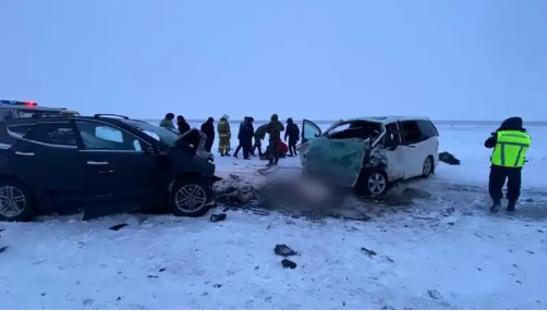 В ЗКО в ДТП на трассе погибли пять человек