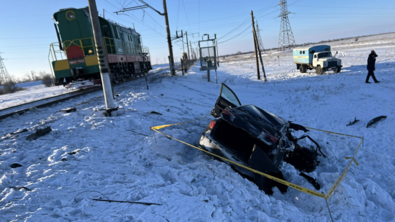 Страшная авария с электровозом произошла в Акмолинской области