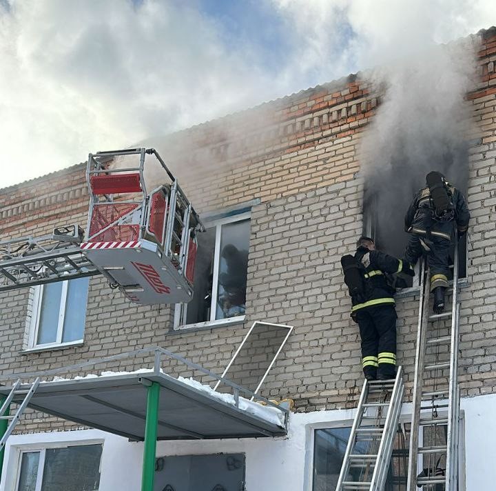 В Петропавловске после пожара в жилом доме госпитализировали двух человек