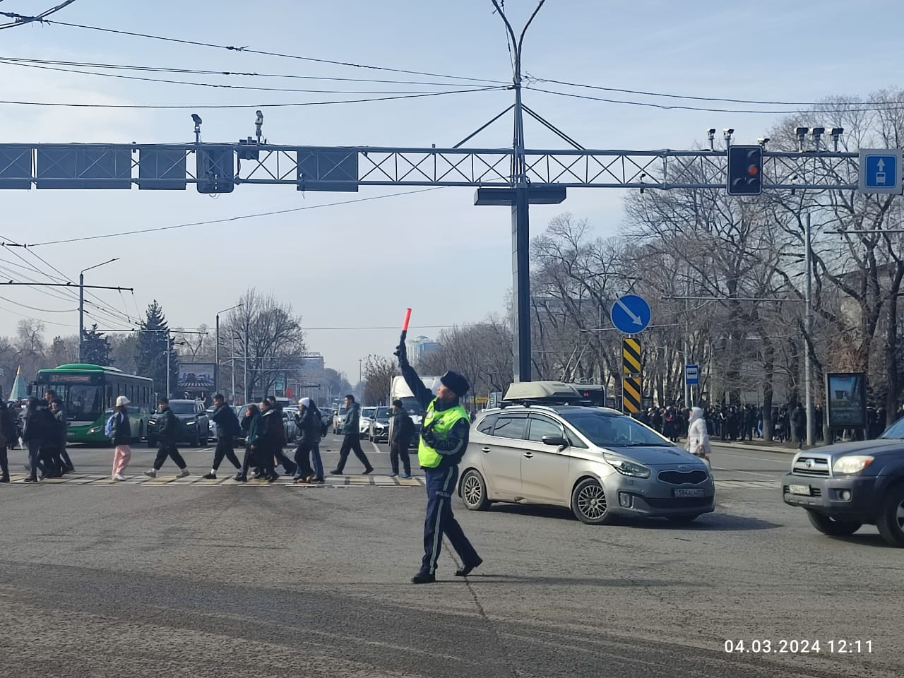 Полиция Алматы переведена на усиленный вариант несения службы