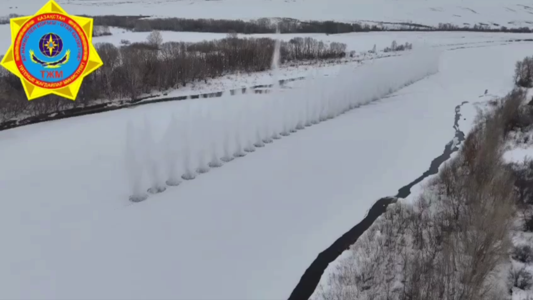 Взрывные работы начались на реках в Абайской области 