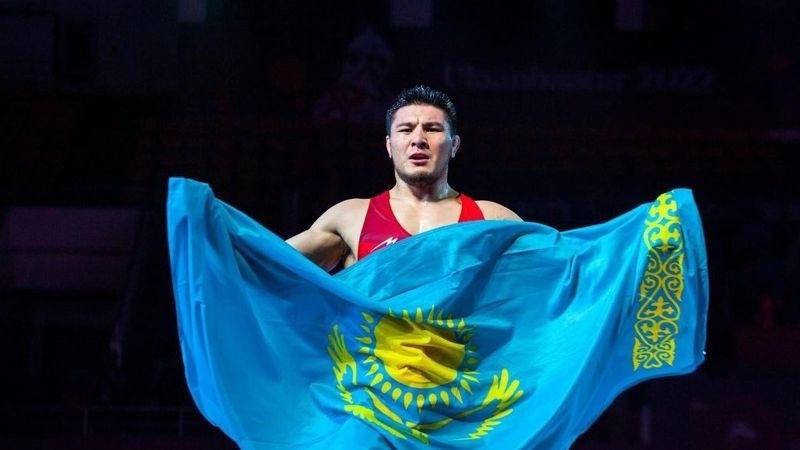 Борец-участник Олимпиады в Париже из Казахстана стал чемпионом Азии