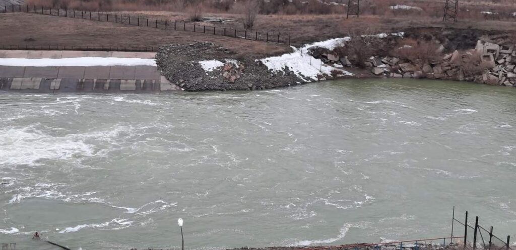 В Северо-Казахстанской области идет устойчивый спад воды 