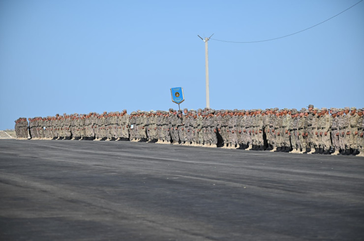 Военные пяти стран объединяются в Мангистауской области на международном учении