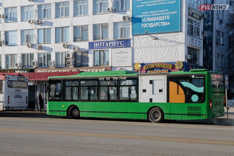 В Павлодаре автобусы временно изменили маршруты