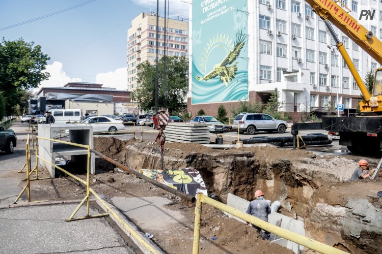 Стало известно, когда в Павлодаре закончат ремонт теплосетей